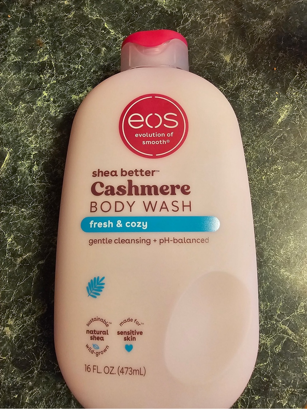 eos Cashmere Body Wash - Pink and Red Accents